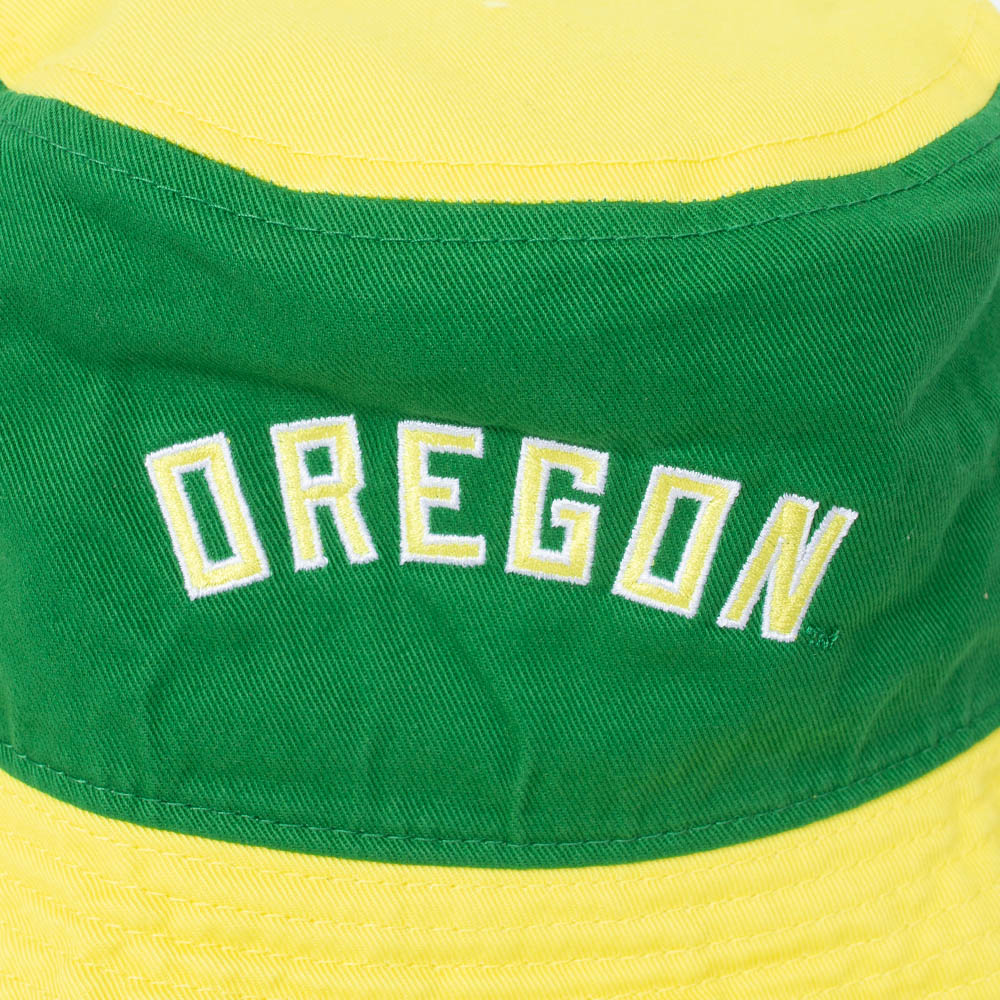 Arched Oregon, Nike, Green, Bucket, Cotton, Accessories, Unisex, Apex, Twill, Hat, 882852